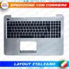 TASTIERA ORIGINALE ASUS X556 CON PALMREST ARGENTO