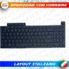 TASTIERA ORIGINALE ASUS ROG STRIX SCAR G731GW G731GV V185062AE1 0KN1-911IT11 0KNR0-661MIT00 RGB RETROILLUMINATA