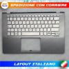TASTIERA ORIGINALE ASUS VIVOBOOK S14 S430F S430 X430 RETROILLUMINATA CON TOPCASE PALMREST ARGENTO