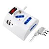 TECHLY Multipresa da Tavolo 3 Posti con 2 Porte USB-A e 1 Porta USB-C&trade; QC3.0