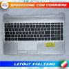 TASTIERA ORIGINALE HP 250 G8 15-DW NERA CON TOPCASE ARGENTO