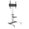 TECHLY Supporto a Pavimento con una Mensola Trolley TV LCD/LED/Plasma 50-92''