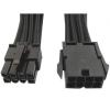 GELID SOLUTIONS Cavo Prolunga EPS 8 Pin 30 cm con Guaina Nera