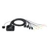 ATEN Switch KVM USB 4K HDMI a 2 porte con Selettore Porta Remota, CS22H