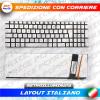 TASTIERA ASUS N550 N550j N550JA N550JK N550JV N550LF N56 N56JR N550 N750 SILVER RETROILLUMINATA ITALIANA