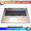 TASTIERA ORIGINALE PER ASUS N76VB N76VJ N76VM N76VZ CON TOPCASE RETROILLUMINATA