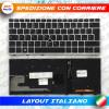 TASTIERA ORIGINALE HP ELITEBOOK 730 735 830 G5 G6 FRAME SILVER RETROILLUMINATA