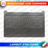 TASTIERA TOPCASE ORIGINALE HP PAVILION 15-DA 15-DB 255 G7 CON TOPCASE PALMREST NERO