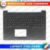 TASTIERA PER ASUS  X503 X503M F503 X553 X553M X553MA K553M K553MA F553M F553MA F553SA CON TOPCASE NERO