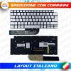 TASTIERA DELL INSPIRON 13 5390 5391 7391 14 5493 5498 7490 7491 ARGENTO RETROILLUMINATA