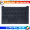 TASTIERA ORIGINALE HP 250 G8 15-DW NERA CON TOPCASE PALMREST NERO