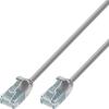 TECHLY PROFESSIONAL Cavo Patch di Rete Cat.6 UTP Slim 2m Grigio