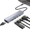 MANHATTAN Docking Station USB-C&trade; PD 6-in-1 4K Hub Multiporta