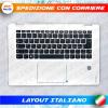 TASTIERA ORIGINALE LENOVO YOGA 510-14 510-14ISK 510-14IKB CON TOPCASE PALMREST ITALIANA FINGERPRINT HOLE
