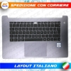 TASTIERA ORIGINALE CON TOPCASE PALMREST HUAWEI D15 Boh-WAQ9R