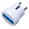 TECHLY Adattatore spina Schuko a presa 10/16A Bianco