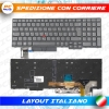 TASTIERA ORIGINALE LENOVO Thinkpad T15 GEN 1 Gen 2 RETROILLUMINATA GRIGIA