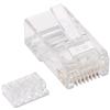 INTELLINET Plug Modulari RJ45 Cat6 con Slitta per Cavo Flessibile UTP