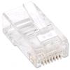 INTELLINET Plug Modulari RJ45 Cat6 per Cavo Flessibile UTP