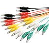 OEM Kit Cavi di Prova Isolati Multicolore con morsetti a Coccodrillo