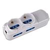 TECHLY Multipresa 4 Posti Italiana Bipasso / 2 Schuko
