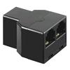 INTELLINET Accoppiatore telefonico duplex 6P4C F a 2x 6P4C F