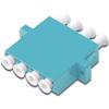 INTELLINET Adattatore a Bussola Quad LC Multimodale OM3