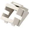 OEM Adattatore Keystone SC/LC Simplex Bianco