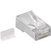 INTELLINET Plug Cat. 5E RJ45 per Cavo Tondo STP con Inseritore