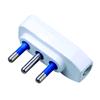 TECHLY Spina ribassata 2P+T 16A Bianco
