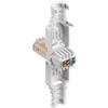 INTELLINET Plug Cat. 5/6 RJ45 Toolless con Copriconnettore