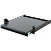 TECHLY PROFESSIONAL Mensola Estraibile per Rack Porta Tastiera 2U Nera