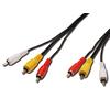 GOOBAY Cavo Audio Video 3 x RCA M/M 1,5mt