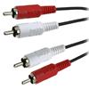 GOOBAY Cavo Prolunga Stereo RCA Chinch 2x RCA M/M 2,5 m