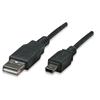 MANHATTAN Cavo USB 2.0 A maschio/mini B 5 pin maschio 1,8 m Nero