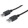 MANHATTAN Cavo USB 2.0 A maschio/B maschio 5m Nero