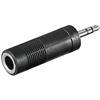 GOOBAY Adattatore Audio 3.5mm Maschio a 6.3mm Stereo Femmina
