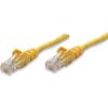 INTELLINET Cavo di rete Patch in Rame Cat. 5e Giallo UTP 5 m