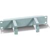 TECHLY PROFESSIONAL Pannello Passacavi 1U per Armadio 10'' Grigio