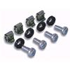 INTELLINET Kit Set 50 Viti 50 Dadi e 50 Rondelle per Montaggio Rack Silver