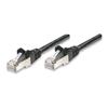 INTELLINET Cavo di rete Patch in Rame Cat. 6 Nero UTP 2 m