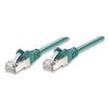 INTELLINET Cavo di rete Patch in Rame Cat. 6 Verde UTP 2 m