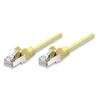 INTELLINET Cavo di rete Patch in Rame Cat. 6 Giallo UTP 2 m
