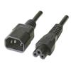 MANHATTAN Cavo conversione C5 F a C14 M 1,8 mt nero