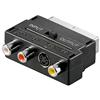 GOOBAY Adattatore Scart SVHS RCA Audio Video
