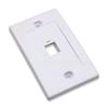 INTELLINET Placca Porta Frutti 1 Posto Mod.503 Bianco