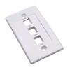 INTELLINET Placca Porta Frutti 3 Posti Mod.503 Bianco