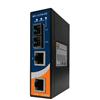INTELLINET Convertitore Industriale Fast Ethernet a fibra ottica su guida DIN