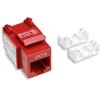 INTELLINET Frutto Keystone RJ45 Cat.6 UTP non schermato Rosso