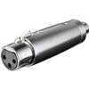 GOOBAY Adattatore XLR Cannon Femmina a RCA Femmina